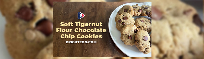 Soft Tigernut Flour Chocolate Chip Cookies