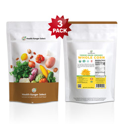 Freeze-Dried Organic Whole Corn 2.5 oz (70g) (3-Pack)