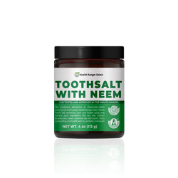 Health Ranger Select Toothsalt with Neem 4 oz (113g)
