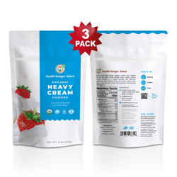 Organic Heavy Cream Powder 8oz (227g) (3-Pack)