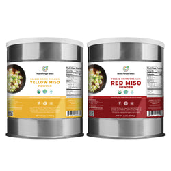 Freeze Dried Organic Red and Yellow Miso Powder #10 can (2-Pack)