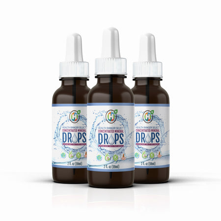 Concentrated Mineral Drops 2 fl oz (59ml) (3-Pack)