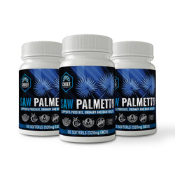 Saw Palmetto 320mg 60 Softgels (3-Pack)