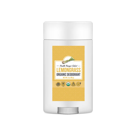Organic Lemongrass Deodorant 3oz (90g) (3-Pack)