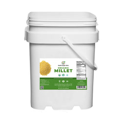 Mega Bucket Organic Millet (10LB, 4535g)