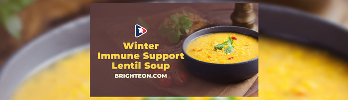 Winter Immune Support Lentil Soup
