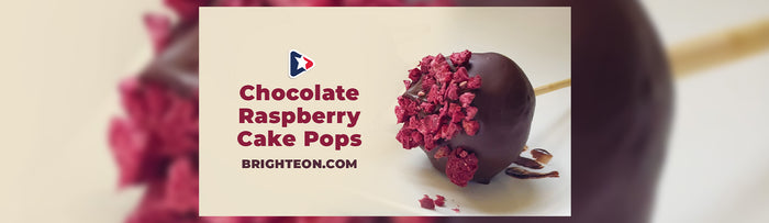 Chocolate Raspberry Cake Pops