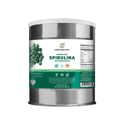Hawaiian Spirulina Cold Pressed 500mg Tablets (64oz, 1814g), approximately 3628 tablets  (#10 Can)