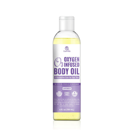 Oxygen-Infused Body Oil - Lavender 4oz (118ml)