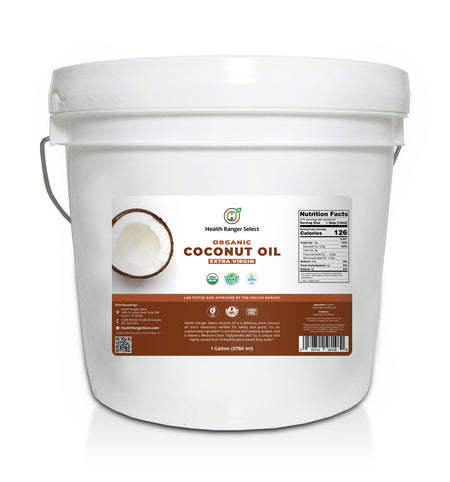 Organic Extra Virgin Coconut Oil, 1 Gallon