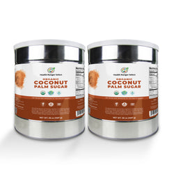 Organic Coconut Palm Sugar 56 oz (#10 can, 1587g) (2-Pack)