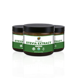 Organic Stevia Extract Powder 0.6oz (18g) (3-Pack)