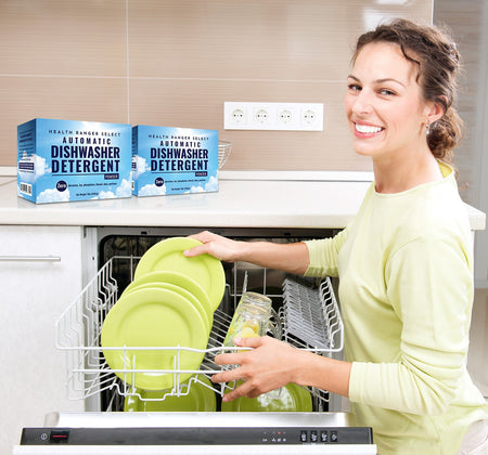 Automatic Dishwasher Detergent Powder 5lbs (2267g) (2-Pack)