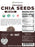 Organic Black Chia Seeds 12oz (340 g)