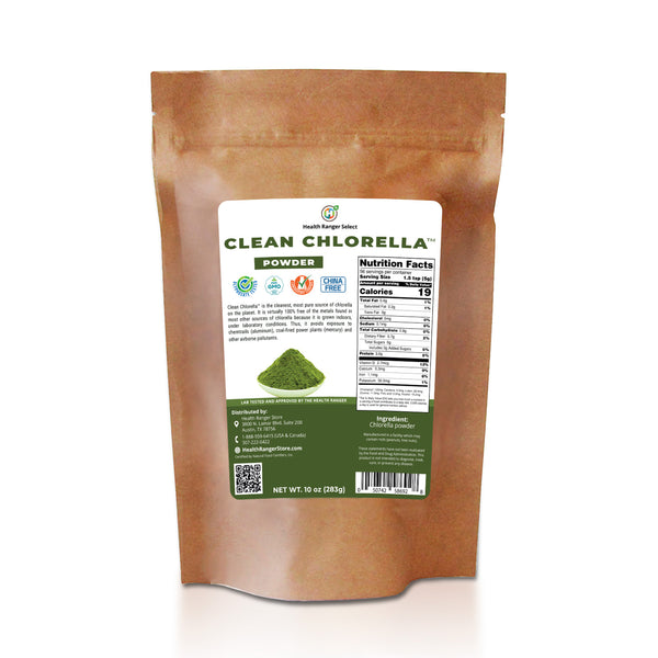 Clean Chlorella Powder