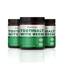 Health Ranger Select Toothsalt with Neem 4 oz (113g) (3-Pack)