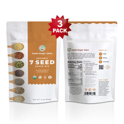 Organic 7 Seed Snack Mix 12oz (340g) (3-Pack)