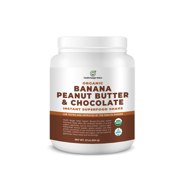Organic Banana Peanut Butter & Chocolate Instant Superfood Shake