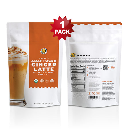 Organic Adaptogen Ginger Latte Kit