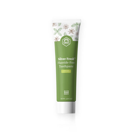 Silver Fresh™ Fluoride-Free Toothpaste (Peppermint + Aniseed Flavor) 3.3 oz (95g)