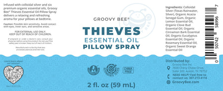 Thieves Essential Oil Pillow Spray 2 fl oz (59 ml)