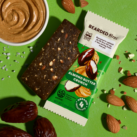 Regenerative Organic Certified® Almond Butter Crunch Bars (10-Pack)
