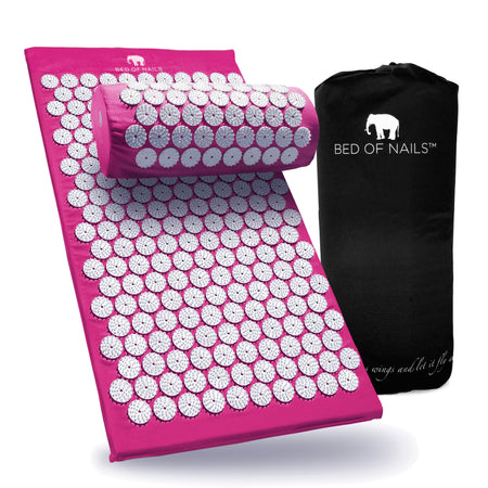 BON Acupressure Mat & Pillow - Pink