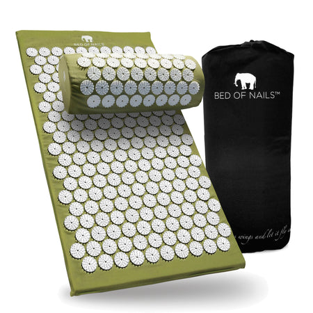 BON Acupressure Mat & Pillow - Green