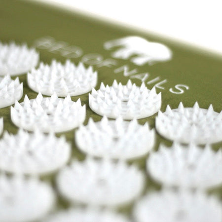 BON Acupressure Mat & Pillow - Green