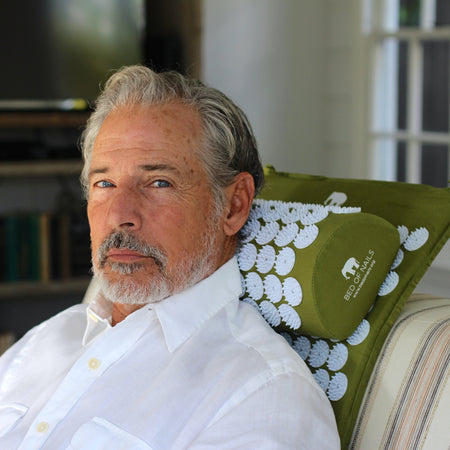 BON Acupressure Mat & Pillow - Green