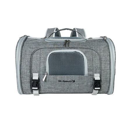 Mr. Peanut's Monterey Series Airline Compliant Horizontal Backpack Pet Carrier