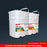 (536 Servings) Ranger Bucket Set - Organic Emergency Storable Food Supply (A23/A24/A26 + B17/B19)