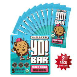 Bearded Brother's Mini Yo! Bar - Cookie Dough 5 Bars (2-Pack)