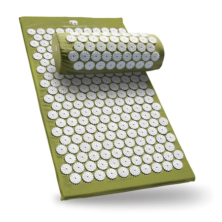 BON Acupressure Mat & Pillow - Green