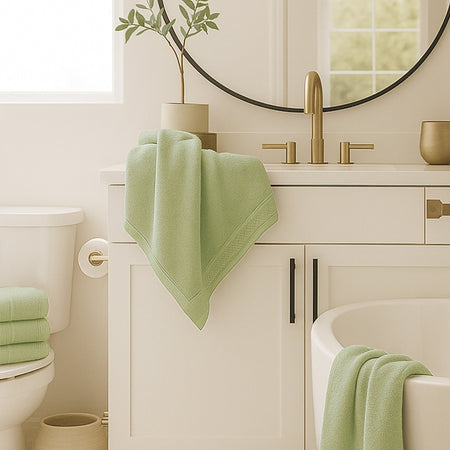 Bamboo 3 Piece Towel Set - Sage
