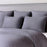 Bamboo Duvet Cover - Platinum Geo - Final Sale/No Returns