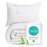 Bamboo Duvet Cover Set with Shams - White