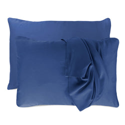 Bamboo Pillowcase Set – Indigo