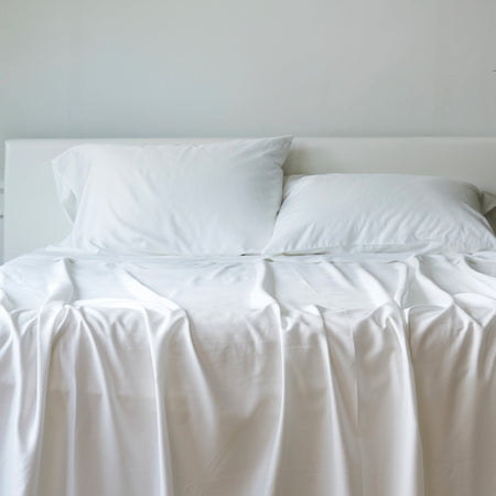 Bamboo Pillowcase Set – White