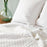 Bamboo Quilted Coverlet- White