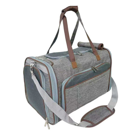 Mr. Peanut's Gold Series Big Apple XL Size Airline Compliant Expandable Pet Carrier