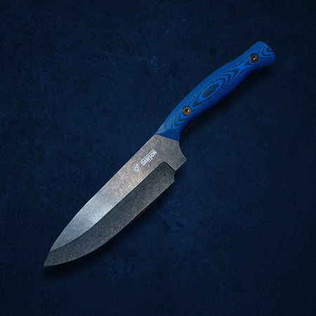 Hearthfire Chef Knife Stonewash Blade Finish (Pre-Order)