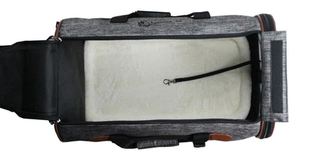 Mr. Peanut's Rhodium Series Mini Size Soft Sided Pet Carrier - Note Sizing in Description