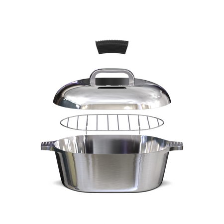 Oval Dutch Oven with Lid - 5 Quart (11 Inch)