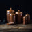 Copper Kitchen Canisters - Complete 5 piece Set