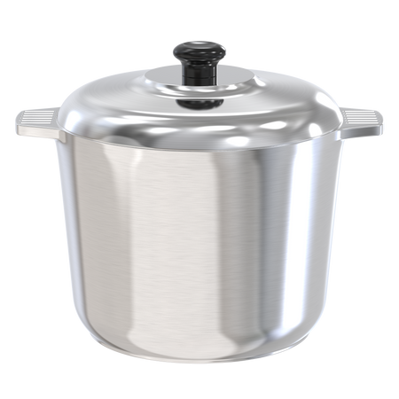 Stock Pot with Lid 10 Quarts