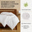Bamboo Cotton Duvet Cover - Snow