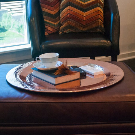 Copper Thessaly Round Platter