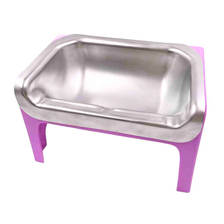 Fluff Trough Stainless Steel Set