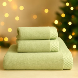 Bamboo 3 Piece Towel Set - Sage
